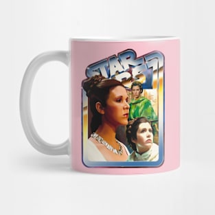 The Princess (nebula background, chrome border) Mug